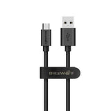 BlitzWolf BW-CB7 2.4A 3ft/0.9m Micro USB Charging Data Cable With Magic Tape Strap