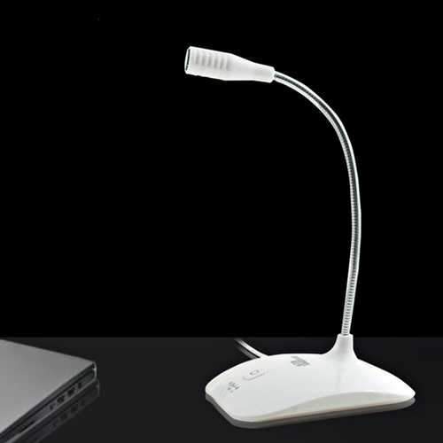 Mini Microphone 3.5mm Jack Recording Dynamic Condenser Mic for Video Chat Gaming Phone