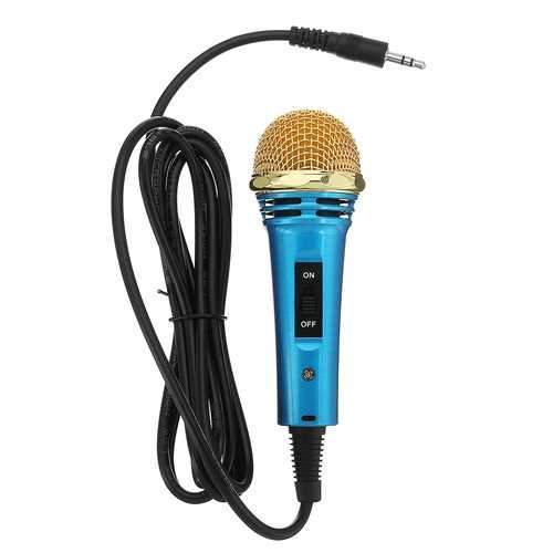 Condenser Microphone 3.5mm Jack Recording Mic for Video Chat Gaming Meeting MSN