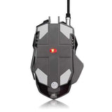 Zerodate X300GY Mechanical Macros Define Gaming Mouse 250-4000 DPI 7 Keys USB Wired Optical Mouse
