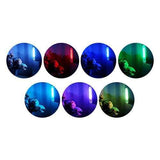 LUSTREON Mini USB 2W SMD5050 RGB 5 LED Camping Night Light for Power Bank Notebook Computer DC5V