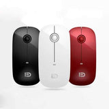 i368d 1600DPI Ultra Thin Mute Dual Mode bluetooth 2.4G Wireless Optical Mouse for Office Work PC