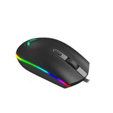 HXSJ S900 1600DPI RGB Full-color Marquee LED Backlight USB Wired Gaming Mouse
