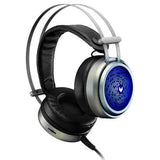 Rapoo VH50 3.5mm Audio USB Powered Bass Backlit Gaming Headphone Headphones Headset with Microphone