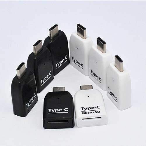 Universal USB 3.1 Type-C to TF Card Memory Card Reader Adapter for Mobile Phone Computer