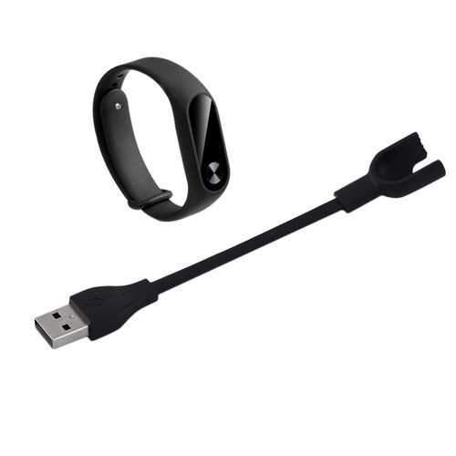 TPE Wire Black Smart Bracelet  USB Charging Cable for Xiaomi Miband 2