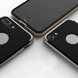 Ucase Carbon Fiber Hybrid PC TPU Case For iPhone 7/iPhone 8