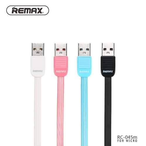 Remax RC-045m 2.1A Micro USB 1m/3.3ft Puff TPE Wire Cable For Samsung Xiaomi Huawei