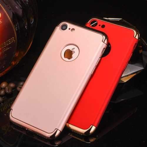 3 In 1 Ultra Thin Plating Hard PC Case For iPhone 7 & iPhone 8