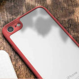 Keziwu Clear Transparent Hybrid PC TPU Case For iPhone 7