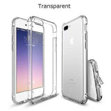 Shockproof Dustproof Soft Transparent Case With Dust Plug For iPhone 7 & 8