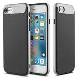 Rock Carbon Fiber Texture Hybrid TPU PC Case For iPhone 7