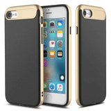 Rock Carbon Fiber Texture Hybrid TPU PC Case For iPhone 7