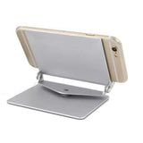 Kudon Metal Phone Stand 360 Degree Rotation Lazy Holder PhonE Mount for Smartphone Tablet