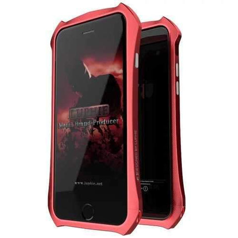 Luphie Metal Bumper Anti Knock Case For iPhone 7/7 Plus & 8/8 Plus