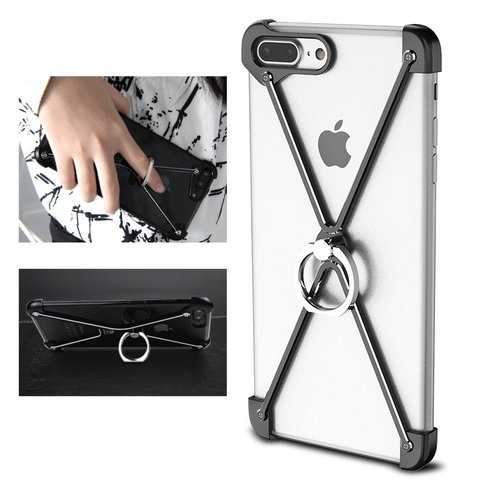 Oatsbasf Metal Bumper Ring Grip Holder For iPhone 7/7 Plus & 8/8 Plus