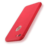 Soft TPU Frosted Matte Case With Dust Plug For iPhone 7/7 Plus & 8/8 Plus