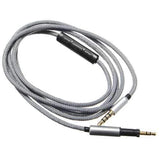 1.2M 3.5mm to 2.5mm Headphone Cable With Mic For AKG K450 K451 K452 K480 Q460