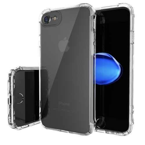 Air Cushion Voice Conversion Transparent Case For iPhone 7 & 8