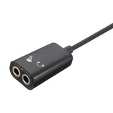 3.5mm Splitter Male to 2 Female Headphone Audio Extension Cable For Iphone Samsung Xiaomi