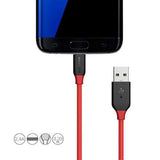 BlitzWolf Ampcore BW-MC4 2.4A Micro USB Braided Data Cable 3ft/0.9m for Samsung S7 Redmi Note 5