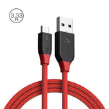 BlitzWolf Ampcore BW-MC4 2.4A Micro USB Braided Data Cable 3ft/0.9m for Samsung S7 Redmi Note 5