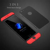 Bakeey 3 in 1 Double Dip 360 Full Body PC Protective Case for iPhone 7/8