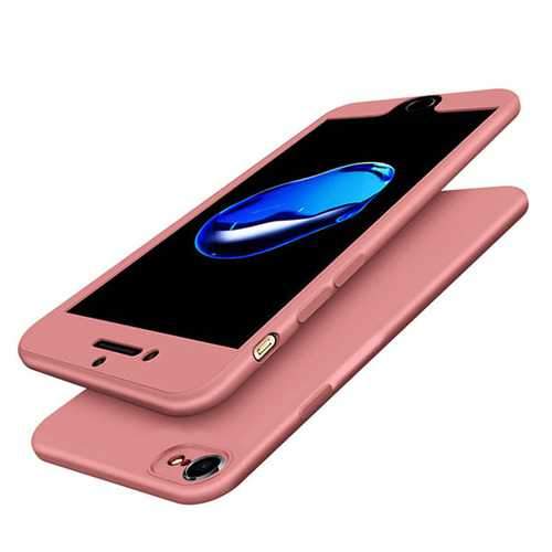 Bakeey 2 in 1 360 Full Body Hybrid Front PC + Back Soft TPU Cover Case for iPhone 7