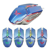 X700 3200DPI Adjustable 7 Buttons USB Wired LED Backlit Gaming Mouse