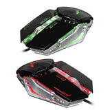 X700 3200DPI Adjustable 7 Buttons USB Wired LED Backlit Gaming Mouse