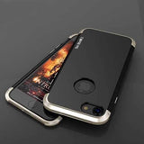 3 In 1 Metal Bumper Frame Hard PC Shell Case For iPhone 7 & 8