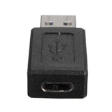 Mini USB 3.0 Male to USB 3.1 Type C Female Data Converter Desktop USB-C Adapter