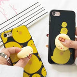 Bakeey Cartoon 3D Squishy Squeeze Lay Egg Yellow Chicken Soft TPU Case for iPhone 7&7Plus