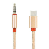 USB Type C Male To 3.5mm Male Audio AUX Adapter Cable For XIaomi 6 Redmi Note 2 Samusng S8 Note