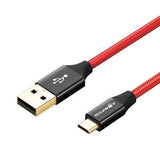 BlitzWolf AmpCore Turbo BW-MC8 2.4A Braided Durable Micro USB Charging Data Cable 6ft/1.8m