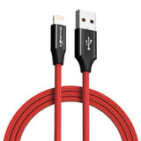 BlitzWolf AmpCore Turbo BW-MF9 2.4A Braided Lightning Charging Data Cable 3ft with MFi for iPhone 8 Plus X