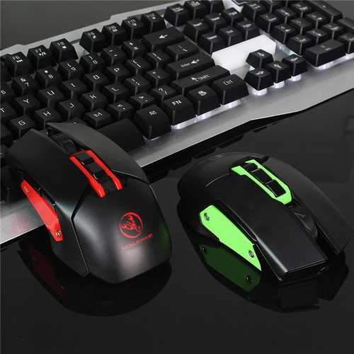 MOYUKAXIE X80 7Buttons 2.4Ghz Wireless Charging Gaming Mouse Optical Mice With 7-colors Breath Light