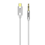 Baseus Type-C to 3.5mm AUX Audio Converter Cable 1.2m For OnePlus 5 S8 Xiaomi 6 Mi A1 Mix 2