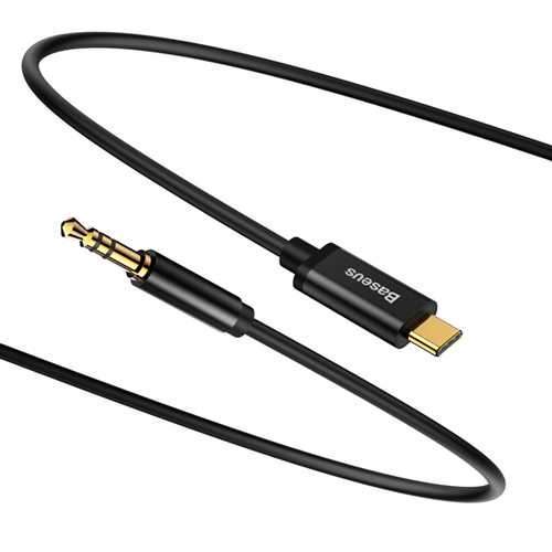 Baseus Type-C to 3.5mm AUX Audio Converter Cable 1.2m For OnePlus 5 S8 Xiaomi 6 Mi A1 Mix 2