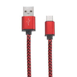 2A Nylon Braided Type-C USB Fast Charging Data Cable 0.3m For Samsung S8 Letv Xiaomi 6 mi5 mi6