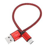2A Nylon Braided Type-C USB Fast Charging Data Cable 0.3m For Samsung S8 Letv Xiaomi 6 mi5 mi6