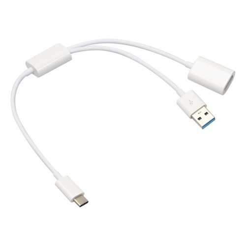 Type-C To USB2.0 USB3.0 Female Male 2in1 OTG Charging Data Adapter Cable For Samsung S8 Xiaomi 6