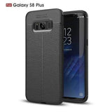 Bakeey Anti Fingerprint Soft TPU Litchi Leather Case Cover for Samsung Galaxy Note 8/S8/S8 Plus