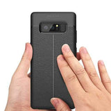 Bakeey Anti Fingerprint Soft TPU Litchi Leather Case Cover for Samsung Galaxy Note 8/S8/S8 Plus