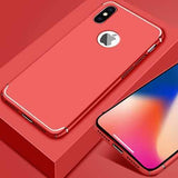 Slim Anti Fingerprint Hard PC Protective Case For iPhone X/8/8Plus/7/7 Plus/6/6s/6 Plus/6s Plus