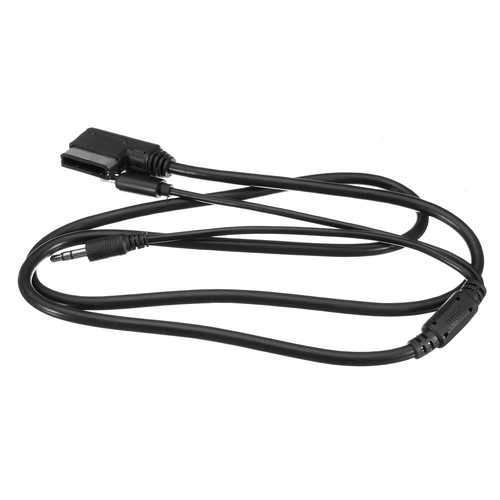 Car Media-in Audio Interface Music AUX Charging Cable Adapter 1M for Benz