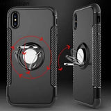 Ring Grip Stand Holder Case For iPhone X/7/8/6/6s/6 PLus/6s Plus/5/5s/SE