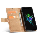 Waterproof Kraft Paper Magnetic Detachable Wallet Case For iPhone XS/X/8/8 Plus/7/7 Plus/6s/6s Plus/6/6 Plus