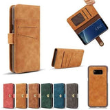 Magnetic Detachable Wallet Case For Samsung Galaxy Note 8/S8/S8 Plus