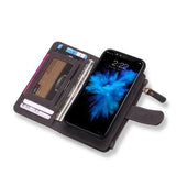 POLA Magnetic Detachable Wallet Card Slot Case For iPhone X/8/8 Plus/7/7 Plus/6s/6s Plus/6/6 Plus